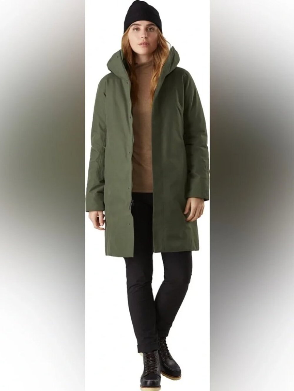 ARCTERYX Patera Parka down jacket | Dark Muted Olive Green | Medium - Picture 5 of 9